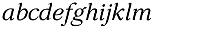 GHEA Aragast Italic Font LOWERCASE