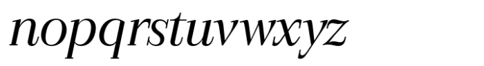 GHEA Aram Italic Font LOWERCASE