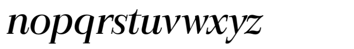 GHEA Aram Medium Italic Font LOWERCASE