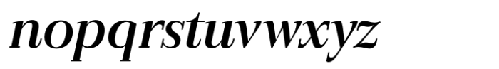 GHEA Aram Semi Bold Italic Font LOWERCASE