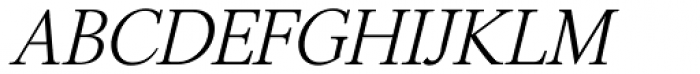 GHEA Aspet Light Italic Font UPPERCASE