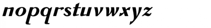 GHEA Avandakan Bold Italic Font LOWERCASE