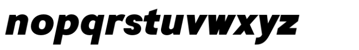 GHEA Granshan Black Italic Font LOWERCASE