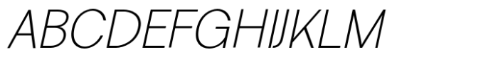 GHEA Granshan Extra Light Italic Font UPPERCASE