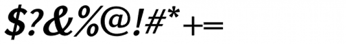 GHEA Koryun DemiBold Italic Font OTHER CHARS