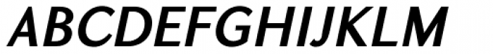 GHEA Koryun DemiBold Italic Font UPPERCASE