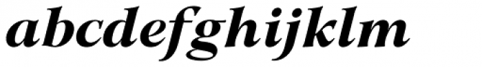 GHEA Lilit Bold Italic Font LOWERCASE