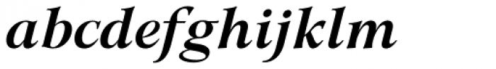GHEA Lilit Demi Bold Italic Font LOWERCASE