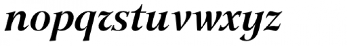 GHEA Lilit Demi Bold Italic Font LOWERCASE