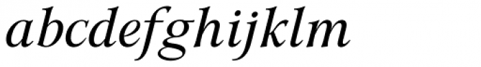 GHEA Lilit Italic Font LOWERCASE