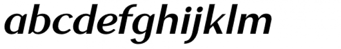 GHEA Narek DemiBold Italic Font LOWERCASE