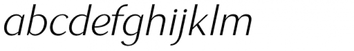 GHEA Narek Light Italic Font LOWERCASE