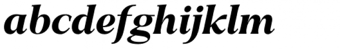 GHEA Narek Serif Bold Italic Font LOWERCASE