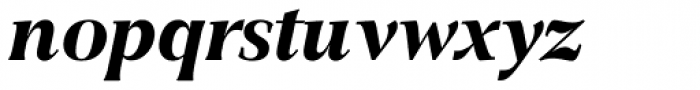 GHEA Narek Serif Bold Italic Font LOWERCASE