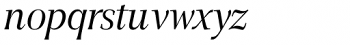 GHEA Narek Serif Book Italic Font LOWERCASE