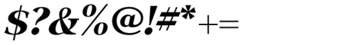 GHEA Narek Serif ExtraBold Italic Font OTHER CHARS
