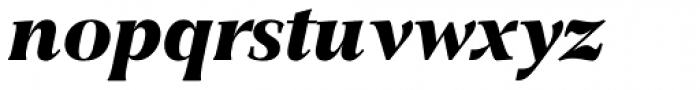 GHEA Narek Serif ExtraBold Italic Font LOWERCASE