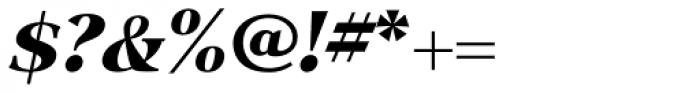 GHEA Narek Serif Heavy Italic Font OTHER CHARS
