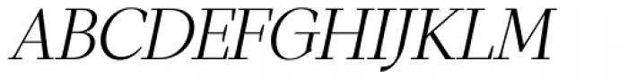 GHEA Narek Serif Light Italic Font UPPERCASE