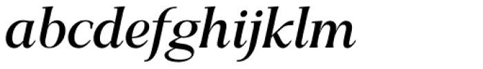 GHEA Narek Serif Medium Italic Font LOWERCASE