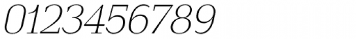 GHEA Narek Serif UltraLight Italic Font OTHER CHARS