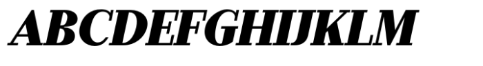 GHEA News Black Italic Font UPPERCASE