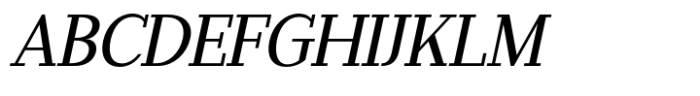 GHEA News Italic Font UPPERCASE