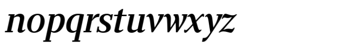 GHEA News Medium Italic Font LOWERCASE