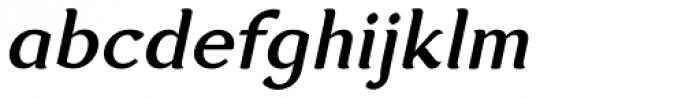 GHEA Parmani SemiBold Italic Font LOWERCASE