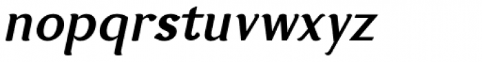 GHEA Parmani SemiBold Italic Font LOWERCASE