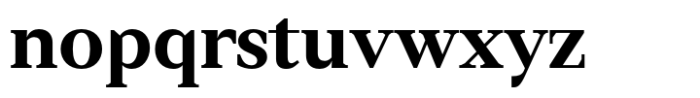 GHEA Samo Bold Font LOWERCASE