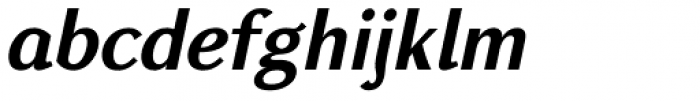 GHEA Tigran Bold Italic Font LOWERCASE
