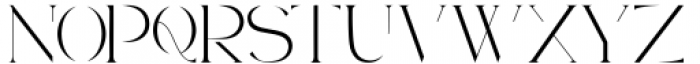 Ghaden Regular Font UPPERCASE