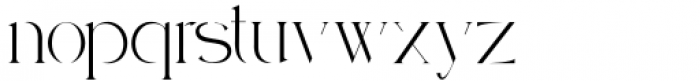 Ghaden Regular Font LOWERCASE