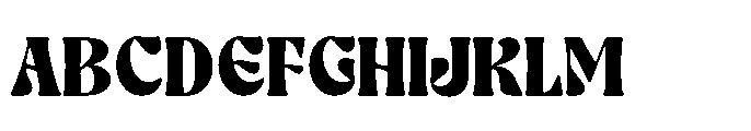 Ghadir Black Font UPPERCASE