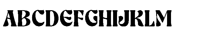 Ghadir Extra Bold Font UPPERCASE