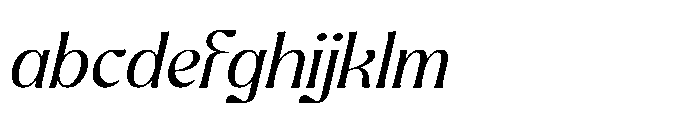 Ghadir Italic FONT