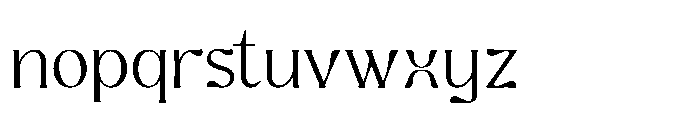 Ghadir Light Font LOWERCASE
