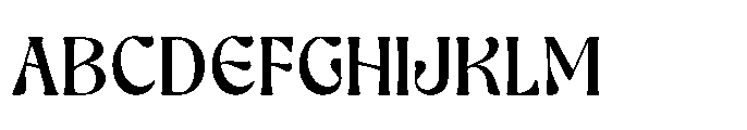 Ghadir Medium Font UPPERCASE
