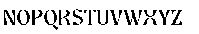 Ghadir Medium Font UPPERCASE