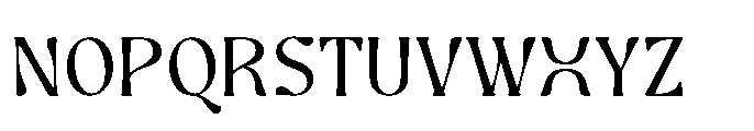 Ghadir Regular Font UPPERCASE
