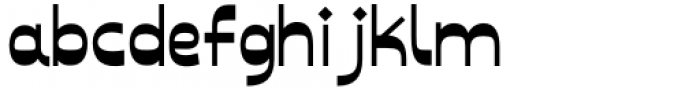 Ghaith Sans Bold Font LOWERCASE