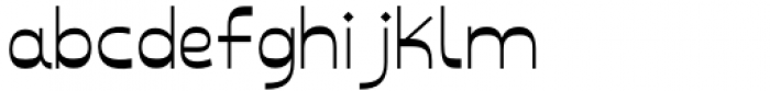 Ghaith Sans Regular Font LOWERCASE