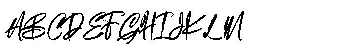 Ghanidra Bimotoghi Font UPPERCASE