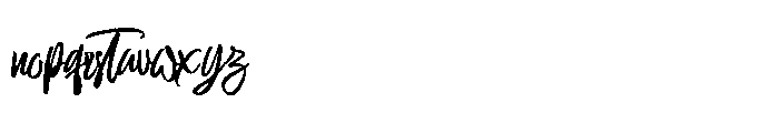 Ghanidra Bimotoghi Font LOWERCASE