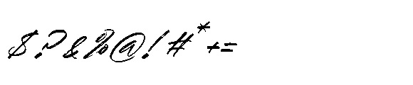 Ghaya Dalton Italic Font OTHER CHARS
