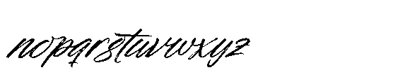 Ghaya Dalton Italic Font LOWERCASE