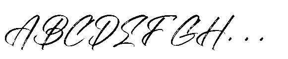 Ghaya Dalton Regular Font UPPERCASE