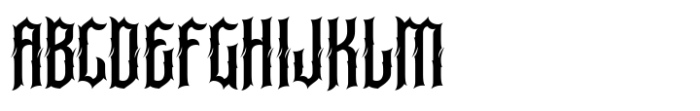 Ghazkar Regular Font UPPERCASE