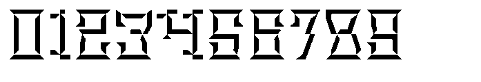 Gheno Bevel Font OTHER CHARS